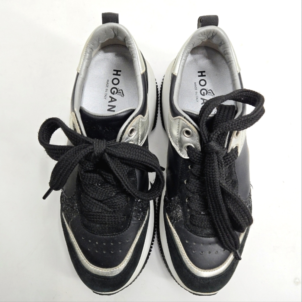 Hogan Maxi Active Black and White‎ Sneakers - Picture 2 of 14